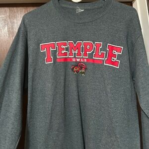 Men’s Medium Temple University Shirt. MUST BE BUNDLED